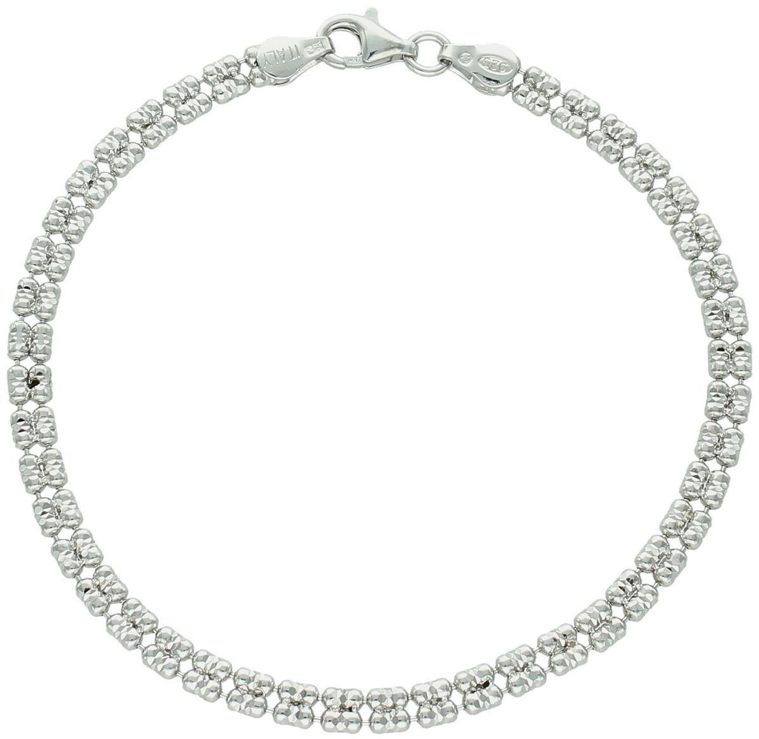 Srebrna damska bransoletka 925 z połyskującymi ogniwami – Elegancja w detalach ✨.jpg